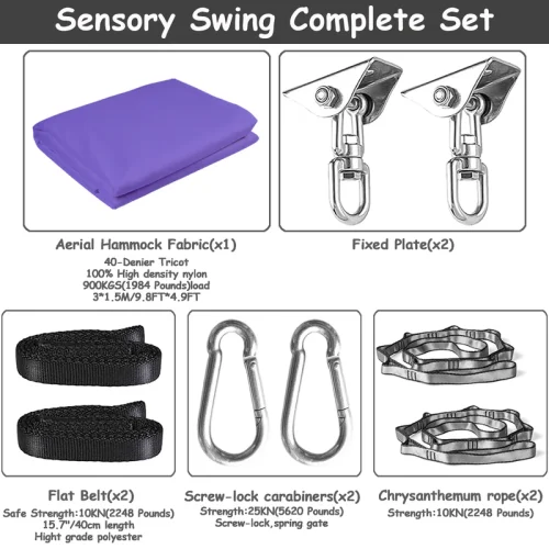 Kids Yoga Hammock Kit