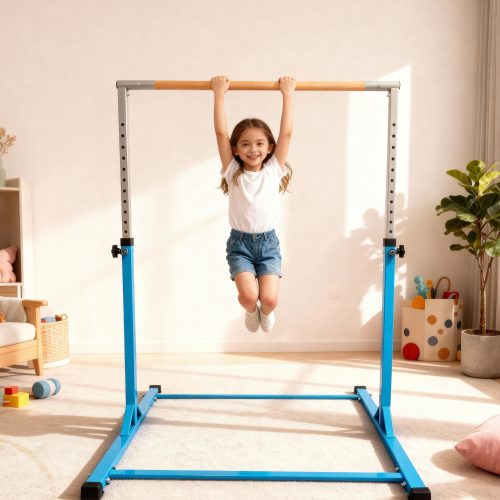 Young Gymnastic Training Bar