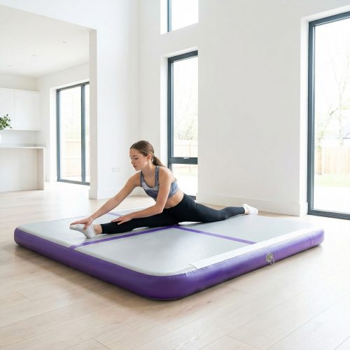 Inflatable Crash Pad – Professional Training Air Mat (150 × 150 × 20 cm)